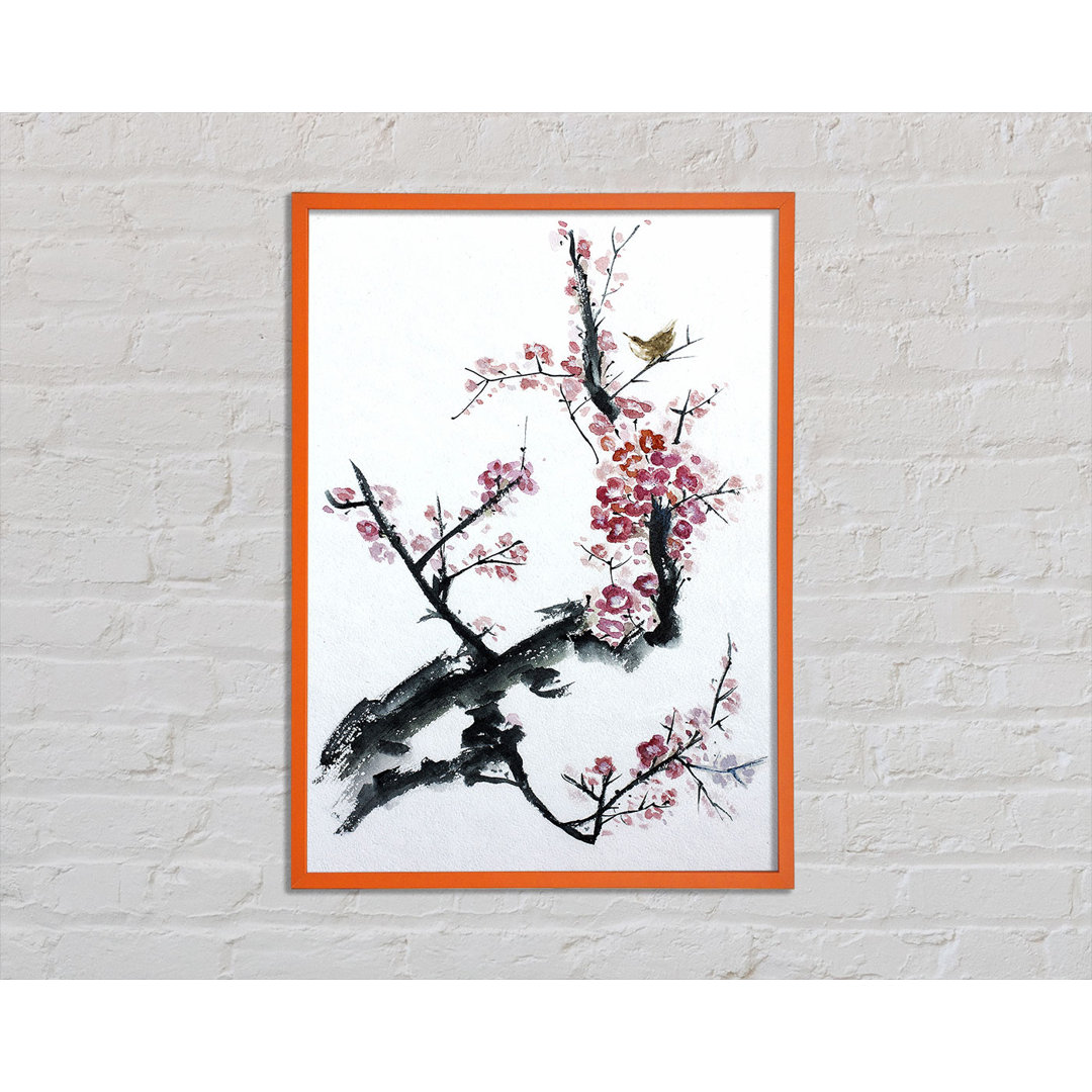 Disalvo Chinese Cherry Blossom Pink - Einzelner Bilderrahmen Kunstdrucke