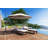Patio Reclining Chaise Lounger with Removable Cushions for Backyard/Poolside-1032773026