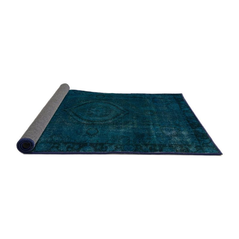 Abstract Indoor Rug, Round 4'