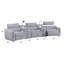 Canapé modulaire Fullar Power Motion