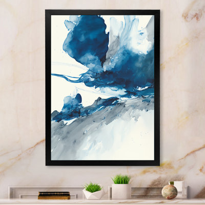 «Imperial Blue Solitude IV», reproduction sur toile