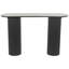 Console ovale en bois Cole and Grey