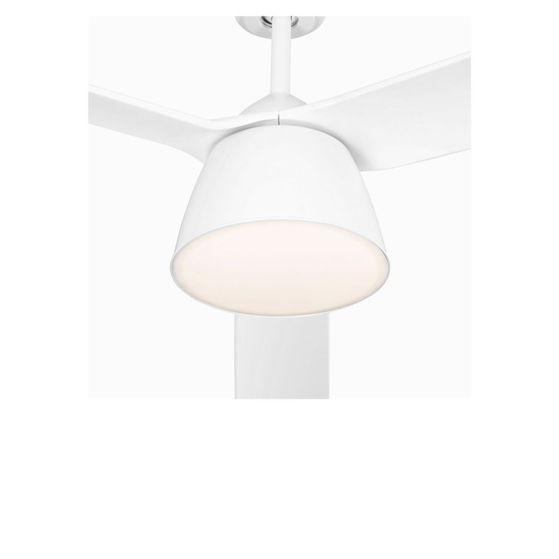 Ventilateur de plafond Smart 60 DEL, Blanc mat