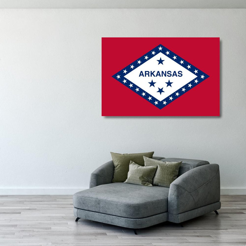 Arkansas State, 27" H x 40" W
