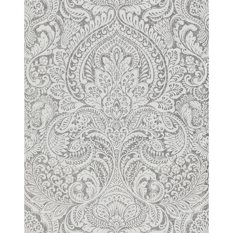 Rouleau de papier peint L 33 pi x l 20,9 po, Gris