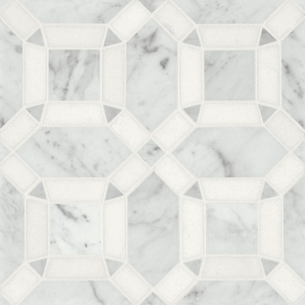 Matisse 11.25" x 11.25"  Marble Wall & Floor Tile