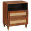 50cm W Solid Wood Bedside Table