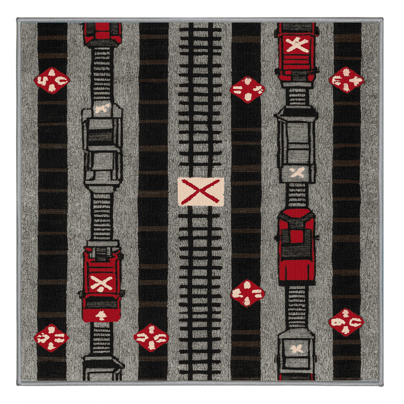 Tapis de transport gris lavable à la machine