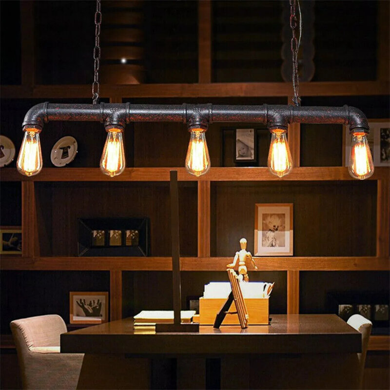Kleinschmidt 5 - Light Kitchen Island Pendant, Brushed Copper
