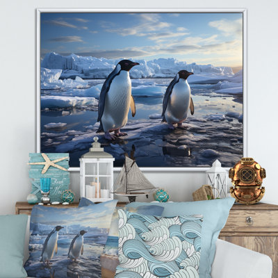 " Penguin Waddle Of Elegance I "