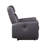 Top Grain Leather Upholstered Power Motion Reclining