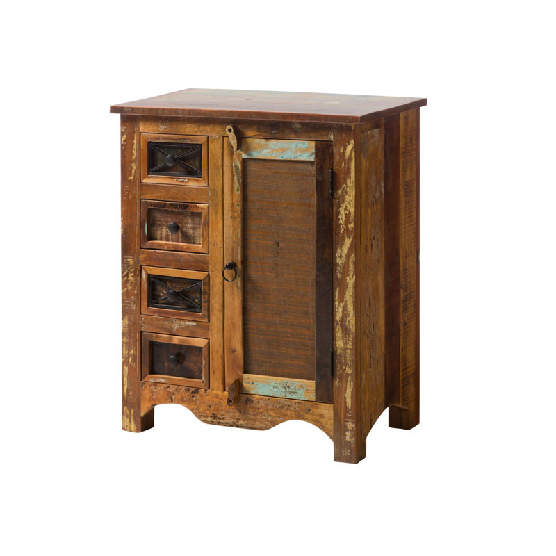 Nature Of Spirit 70cm W 4 - Drawer Chest of Drawers