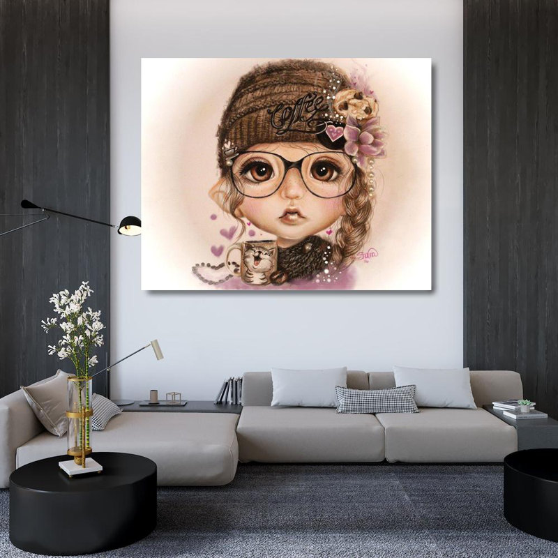 Art sur toile tendue Alcott Hill® Sheena Pike, Java Joanna, H 36 po x l 44 po