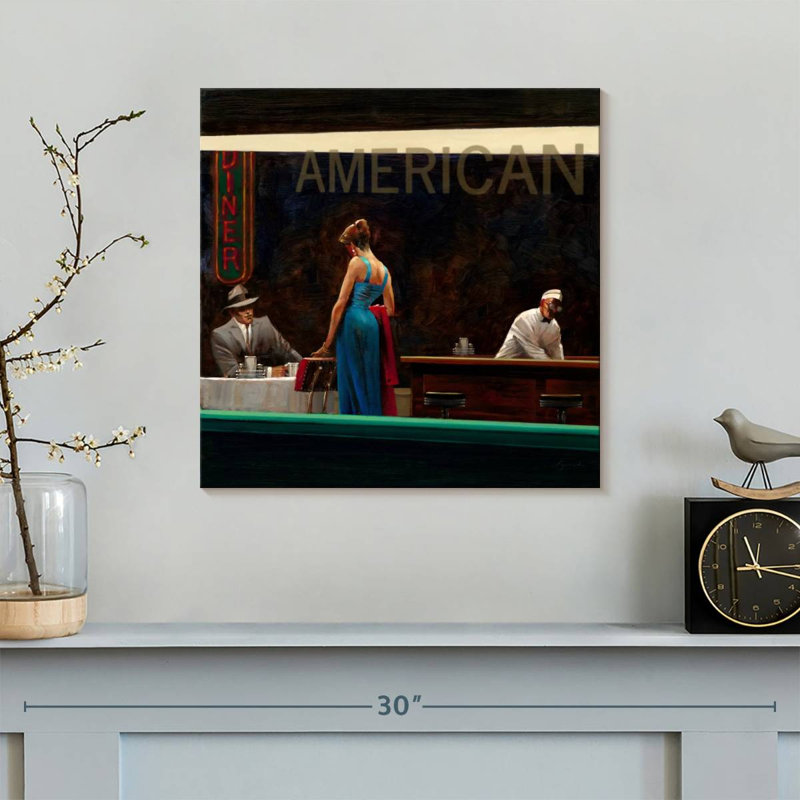 Evening Proposition, 16" H x 16" W