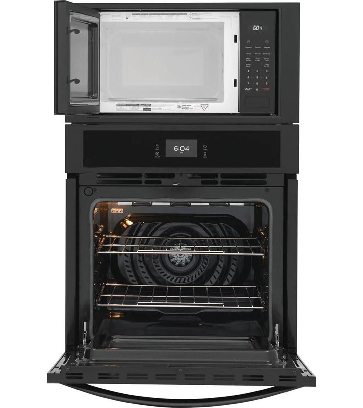 Frigidaire 27" Electric Wall Oven/Microwave Combination, Black