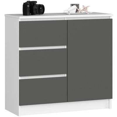 Smajil 3 -Drawer Console