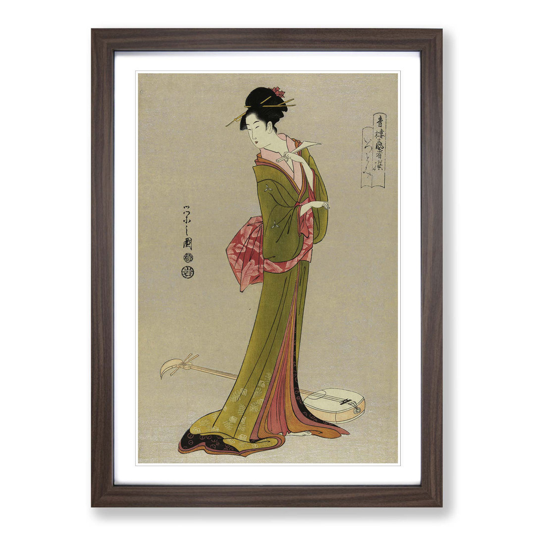 Japanese Oriental Itsutomi - Framed Print