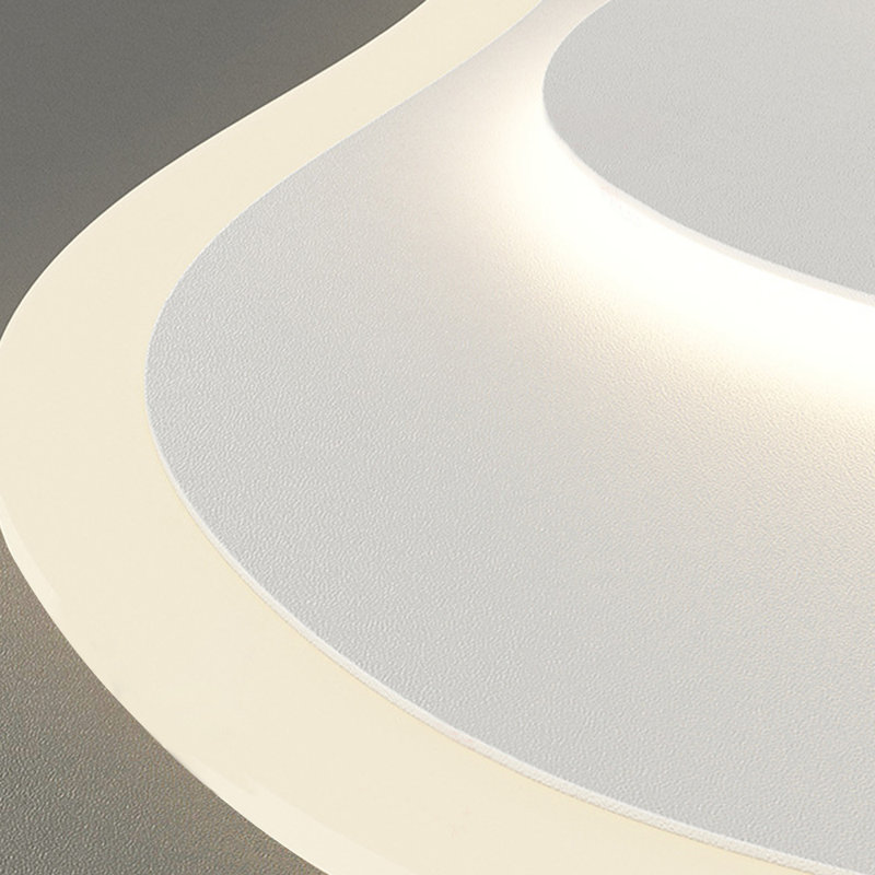 Plafonnier encastré blanc à DEL 3 températures de couleur, H 3,93 po x l 23,62 po x P 23,62 po