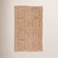Knox Beige Hand-Woven Geometric Jute Rug