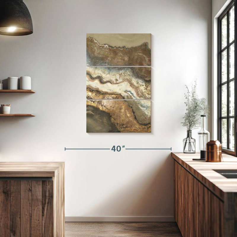 Avery Lava Flow Panel I, 38" H x 24" W