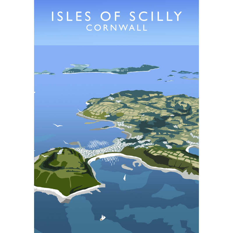 Isles Of Scilly by Richard O'Neil - Print, No Frame