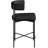 Hisayo Upholstered Counter Stool with Metal Frame-88514415