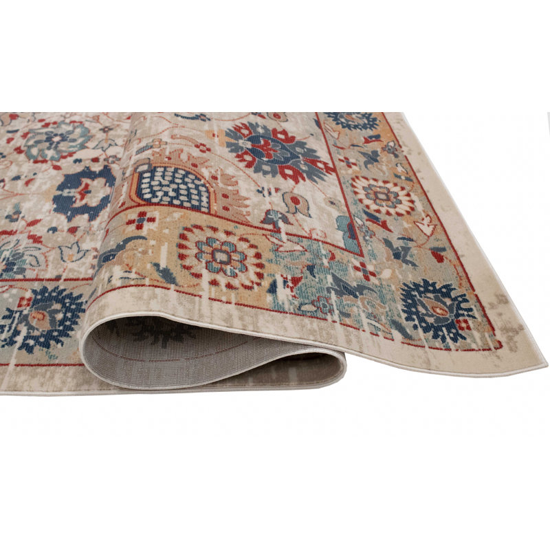 Cuthbertson Oriental Indoor Rug, Rectangle 7'10" x 10'