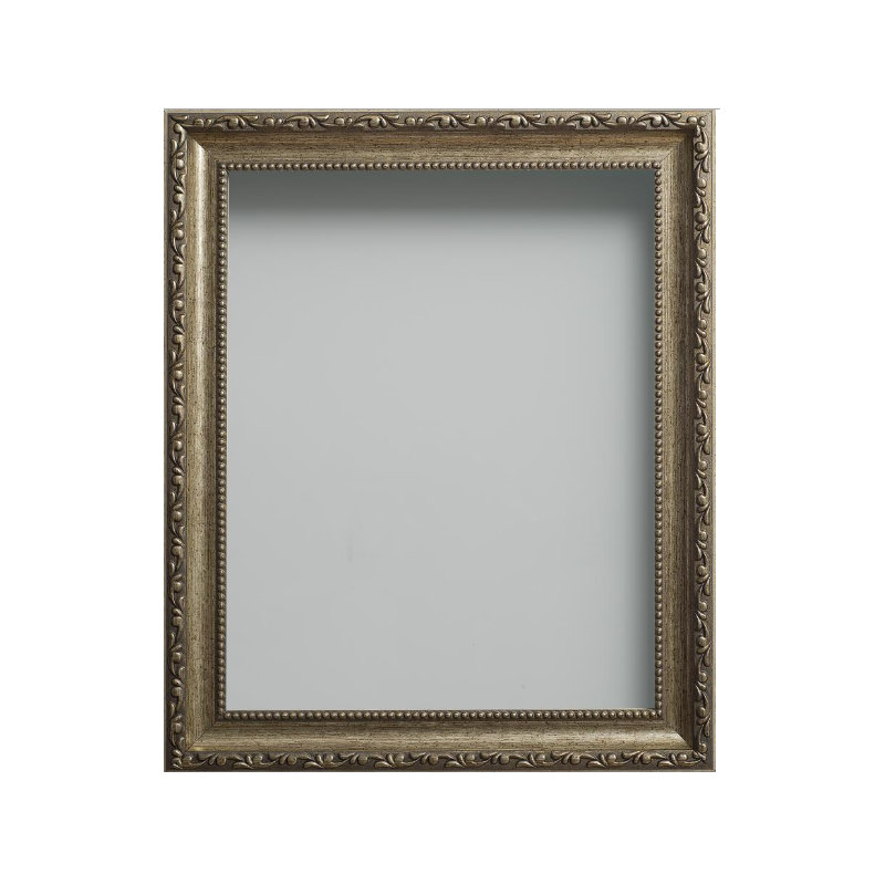 Brompton Wood Bevelled Picture Frame, A2, Vintage Cream
