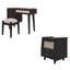 Ensemble de chambre à coucher 3 pièces avec cadre de lit en bois grand-937024612-937024615
