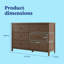 Commode double 6 tiroirs Olivia-117229697