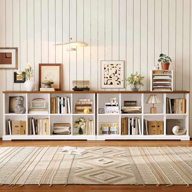 Bibliothèque de rangement pour 8 cubes