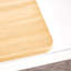 Table pliante murale pliante avec plateau en bois et supports en acier robustes