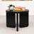 Round Wooden End Table (Only Including Table)-457010285-457010283
