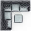 Canapé modulaire 5 pièces et 1 repose-pieds inclus Nyrie Nyrie-100929482