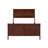 Fitzsimmons Solid Wood Low Profile Platform Bed with Matching Footboard-1466713852
