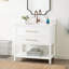 36" Robertson Single Bathroom Vanity Set with Rectangle Undermount Sink-75247224-75247227-75247230