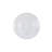 Premium Ceramic Service Plate, 10.2 Inches, White | 100% Antibacterial, Easy to Clean, Dishwasher Safe (Up to 140°F) & Microwave Safe | Thermal Shock Resistant, Durable Surface Hardness | Ideal for Elegant Dining