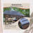 Metal Roof Wooden Pergola Grill Gazebo with Bar Counters & Bulbs, 13' x 6.5'