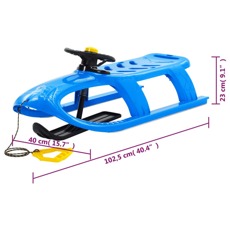 Freeport Park Beloit Plastic Outdoor Kids Game, Blue