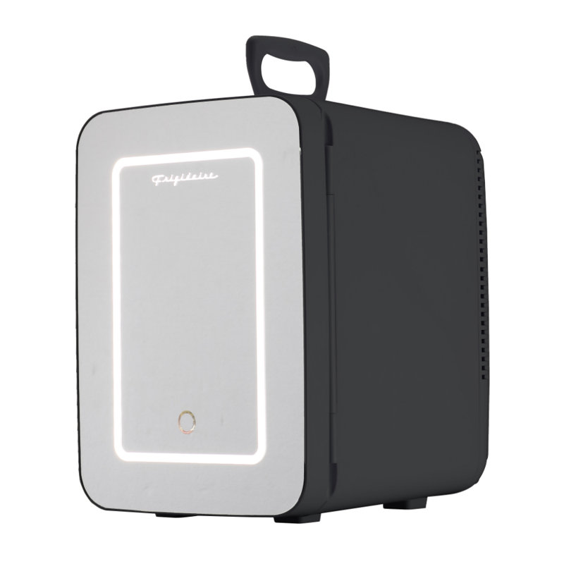 Mini réfrigérateur personnel avec miroir de beauté 15 canettes / 10 litres Frigidaire, Noir