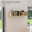 Broadhurst 18 cm H x 95 cm W Floating Bookcase