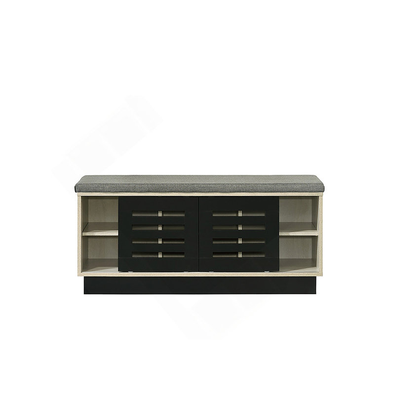 Armoire à chaussures avec portes coulissantes de 38,5 po l