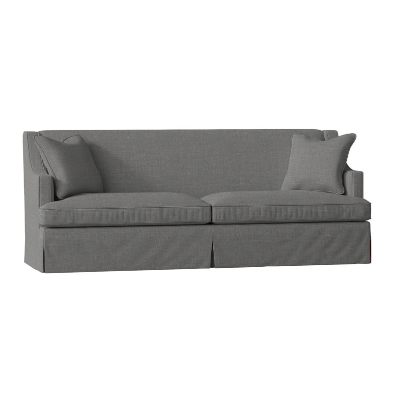 Cardiff Sofa, Flannery Silver, 96" W