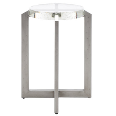 Ceci Glass Top End Table