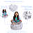 Kids Bean Bag Chair Cover - Stuffed Animal Storage & Toy Organizer with Zipper - Plush Storage Kids Bean Bag Cover only for Toddlers and Children's Rooms - Organizes Pillows, Blankets, and Stuffies - Multiple Colors, Sizes, and Fabrics-51574516-51574529