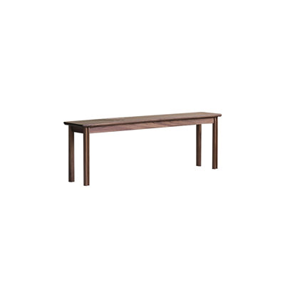 Banc en bois massif Trinka
