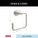 Mylan Wall Mount Square Open Towel Ring Bath Hardware Accessory