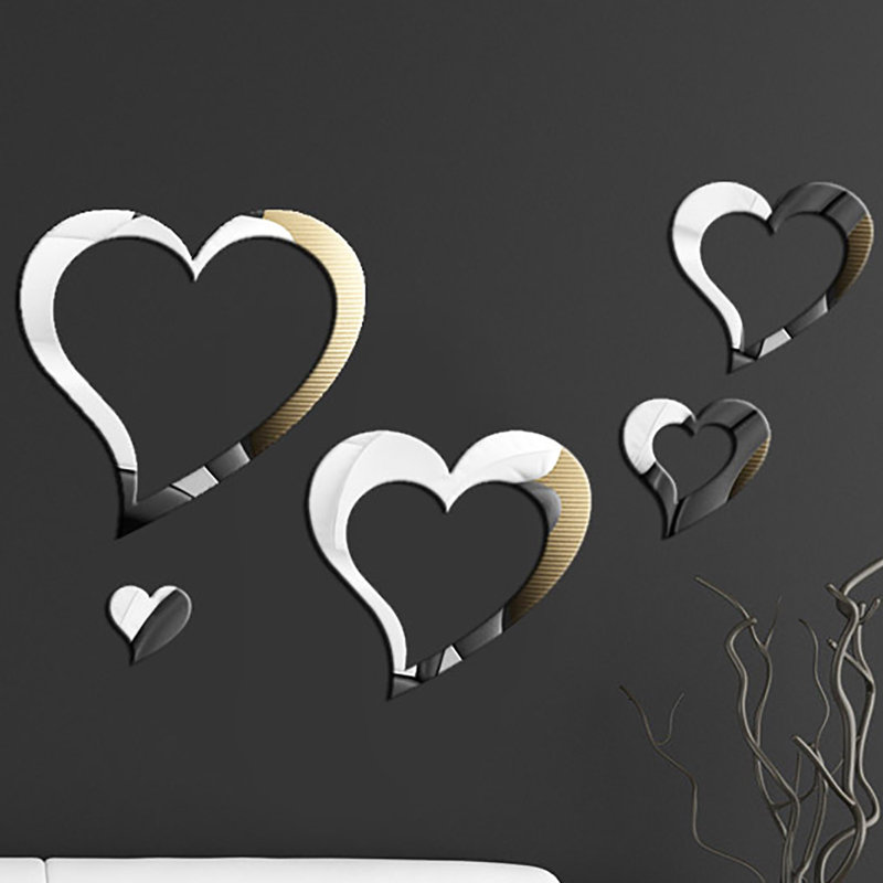Abstract Glass Wall Decor