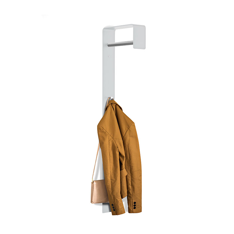 Schechter Steel Wall Hook, White