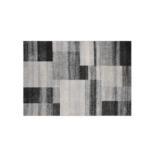 Ylva Geometric Shag Area Rug